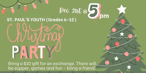 St. Paul's Youth Xmas Party