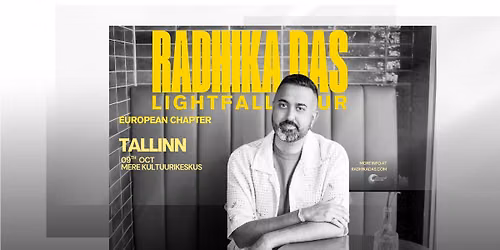 Radhika Das - Lightfall Tour - Tallinn