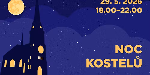 Noc kostel\u016f v \u010cerven\u00e9m kostele VKOL \u2728\u26ea\ud83c\udfb6