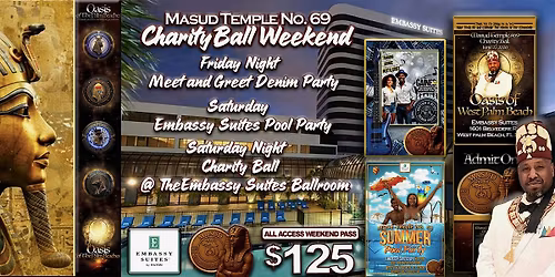 Masud Temple #69 Annual Charity Ball Weekend