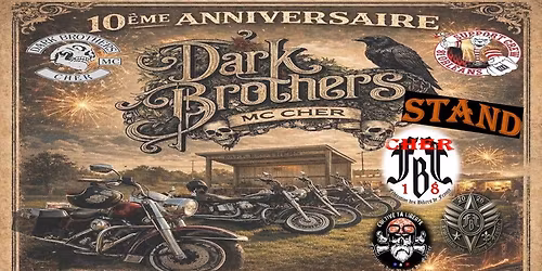 STAND FBF \ud83d\udd25\u2620\ufe0e\ud83d\udd2510 ans Dark Brothers MC Cher\ud83d\udd25\u2620\ufe0e\ud83d\udd25