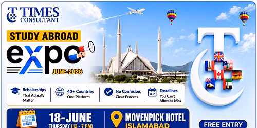 ISLAMABAD \ud83c\udfe8 Movenpick Hotel, Islamabad 18 June \u2014 Thursday (12 \u2013 7 PM)