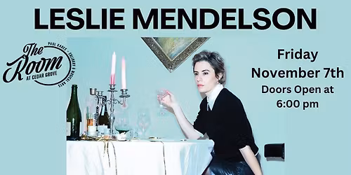 Brooklyn Based singer\/songwriter Leslie Mendelson at The Room at Cedar Grove