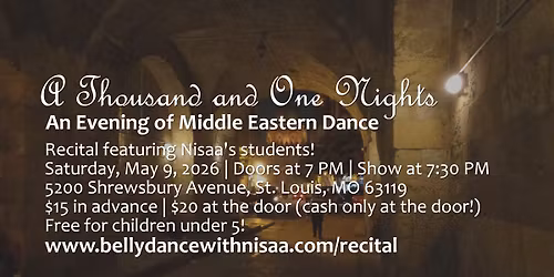 A Thousand and One Nights - An Evening of Middle Eastern Dance