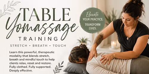 In-Person Table Yomassage Training