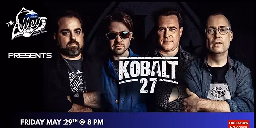 KOBALT 27 | Live Music at The Alley & Fuel BBQ in Sanford | No Cover!