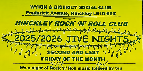 JIVE NIGHT & (optional) Jive Lesson