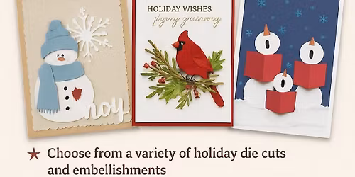 Christmas Holiday card workshop 