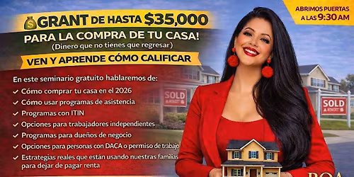 VEN Y APRENDE COMO COMPRAR TU CASA