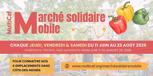 March\u00e9 Solidaire Mobile - Parc de la Savane