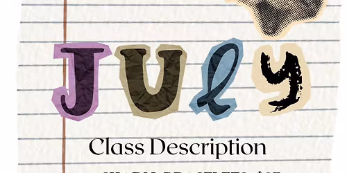 July Craft Night at Elsewhere Too
