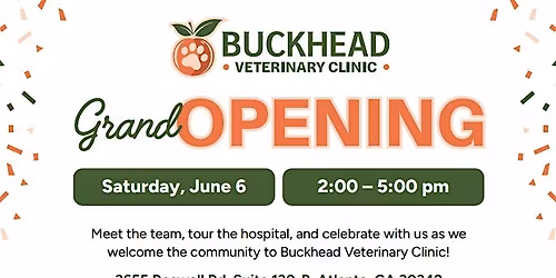Buckhead Veterinary Clinic Grand Opening