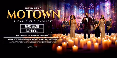 Music of Motown - The Candlelight Concert - Portsmouth Cathedral