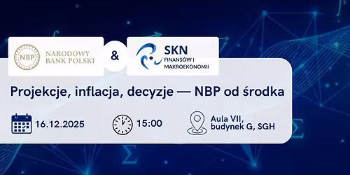 Projekcje, inflacja, decyzje \u2014 NBP od \u015brodka