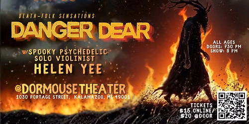 Danger Dear w\/Special Guest Helen Yee @Dormouse Theatre