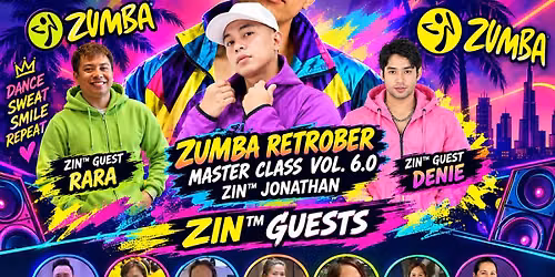 ZUMBA RETROBER, MASTER CLASS VOL 6.0