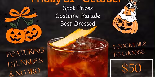 Halloween Cocktail Night