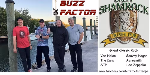 Buzz Factor at Salty Shamrock