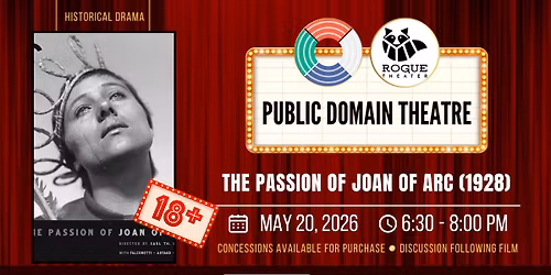 Public Domain Theatre - Passion of Joan of Arc