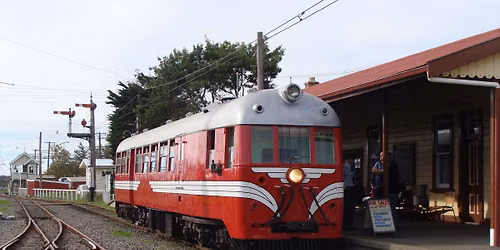 Ferrymead Alive Train Running - Sunday 2nd August - Vulcan Railcar