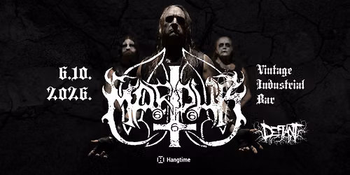 Ikone black metala Marduk u Zagrebu! Gosti: Defiant!