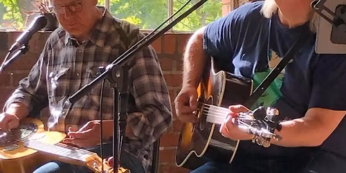 Kevin and Paul at Frog Level Brewing, Waynesville