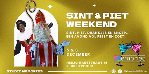 Sint & Piet weekend @ Studio Memories