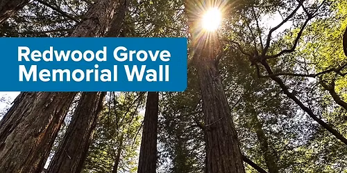 Redwood Grove Memorial Wall