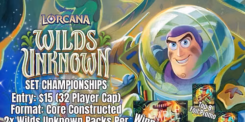 Lorcana Wilds Unknown Set Championships