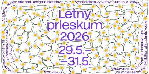Letn\u00fd prieskum V\u0160VU 2026