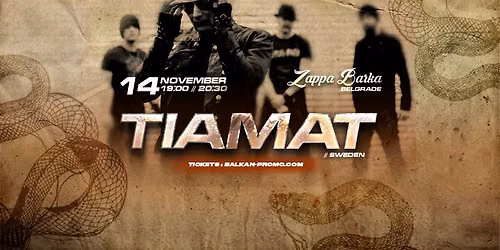 TIAMAT @ZAPPA BARKA