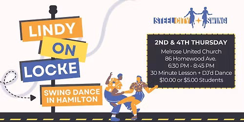 Lindy On Locke - Swing Dancing in Hamilton