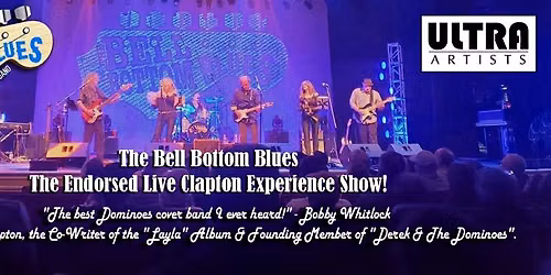 Touring Endorsed Live Clapton Experience Bell Bottom Blues @ Uptown Knauer Arts West Chester PA!