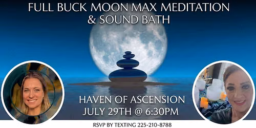 Full Moon Max Meditation & Sound Bath