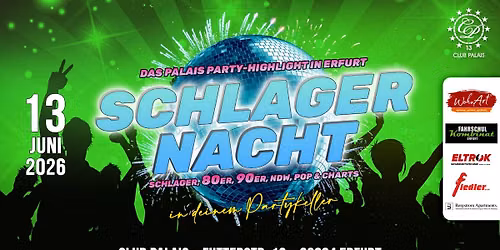 13.06.26 \u2605 Schlagernacht \u2605 im Club Palais 