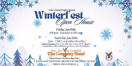 Lake Chelan Eagles Winterfest Open House