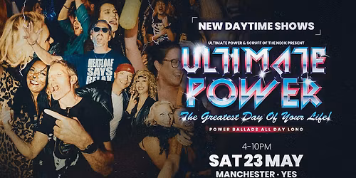 SOLD OUT: Ultimate Power | Manchester, YES (Pink Room)
