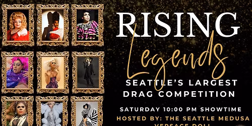 Rising Legends DRAG COMPETITION at Julia\u2019s on Broadway
