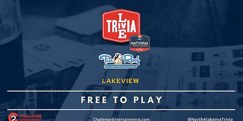 Trivia Thursday at Tin Roof. 50% off Appetizers.