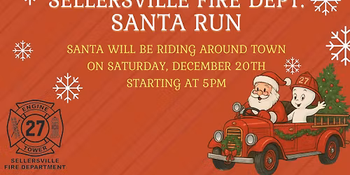 Sellersville Fire Department Santa Run