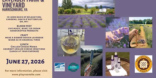 White Oak Lavender Farm & Vineyard Bloom Fest Craft Trip