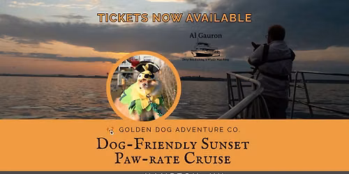 SPECIAL ADVENTURE: Dog-Friendly Paw-rate Sunset Cruise