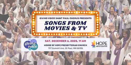 Giving Voice Saint Paul Chorus Concert