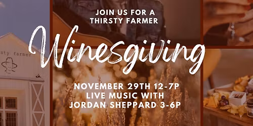 🍷🍂WINESGIVING with Jordan Sheppard