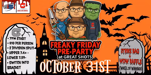 Freaky Friday Pre Party