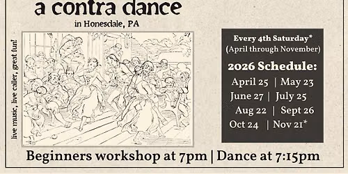 Contra Dance at The Cooperage!
