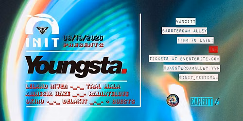 INNIT FESTIVAL & Bassterdam Alley present: Youngsta