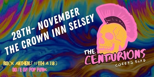 Centurions last gig of 2025 at the Crown Selsey!