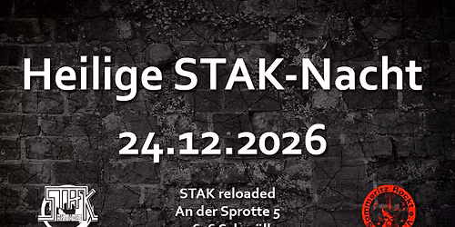 Heilige STAK-Nacht | STAK reloaded