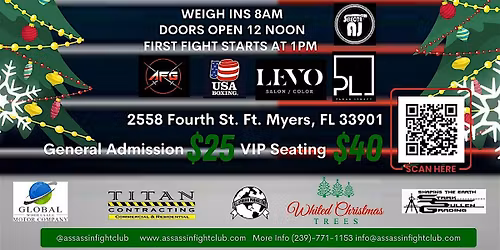 3rd Annual Amateur Boxing Christmas Bash